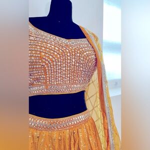 Grand Sale! Brand new yellow lehenga